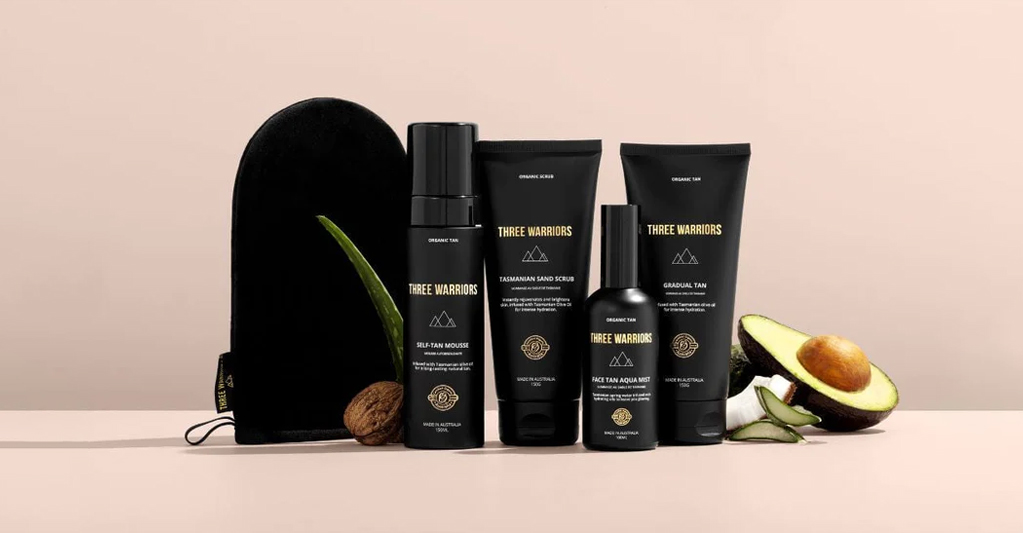 three warriors brand tile